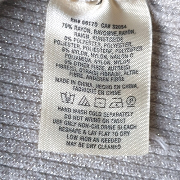 Anthropologie ett twa gold turtleneck sleeveless size S - Picture 5 of 8